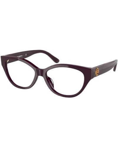 Tory Burch Ty2123u Eyeglasses Oxblood / Clear Lens - Brown