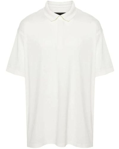 Y-3 Short sleeve polo shirt - Bianco