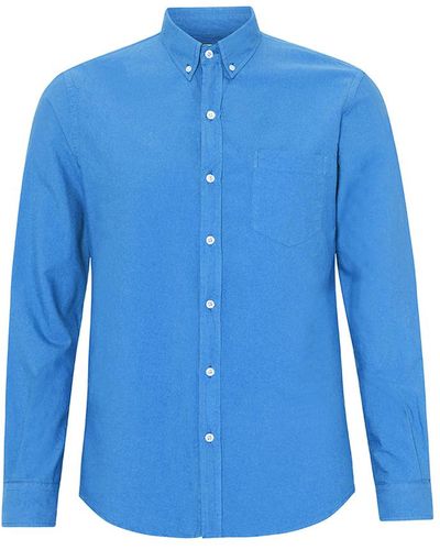 COLORFUL STANDARD Shirt - Blau