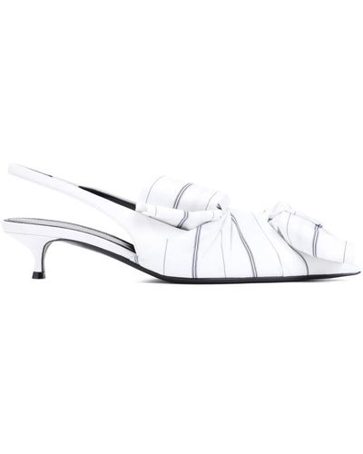 Balenciaga Weiße slingback sneakers