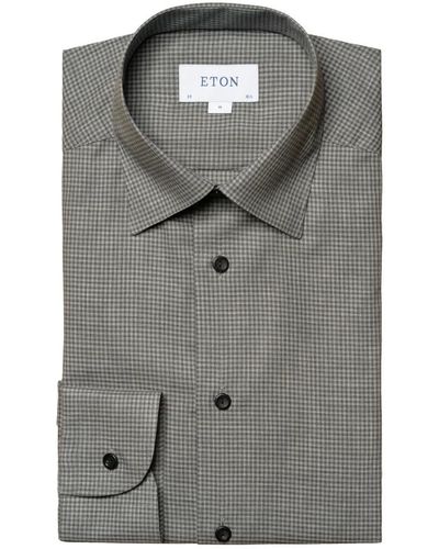 Eton Shirts - Grau