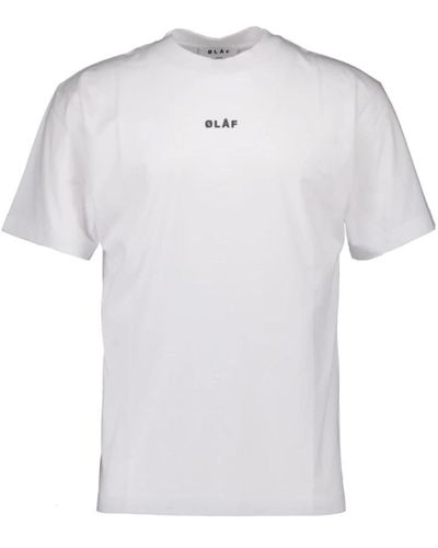 OLAF HUSSEIN T-Shirts - White