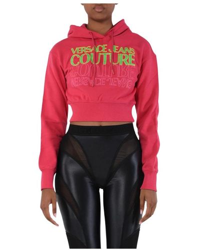 Versace Jeans Couture Hoodies - Red