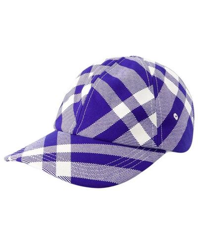 Burberry Accessories > hats > caps - Violet