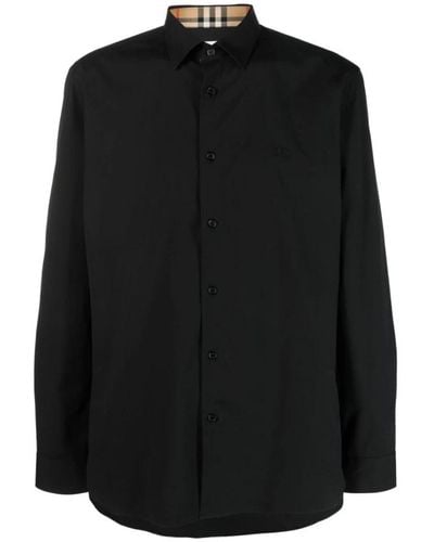 Burberry Casual Shirts - Black