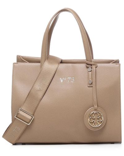 V73 Tote Bags - Natural