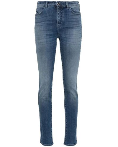Emporio Armani Klare blaue skinny denim jeans