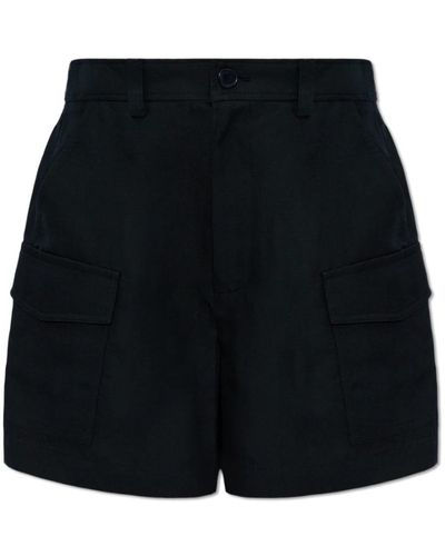 Woolrich High-waisted shorts - Negro