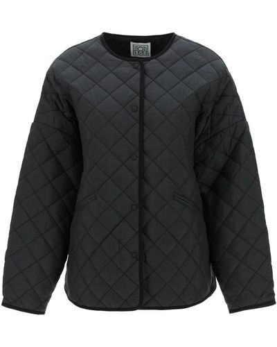 Totême Light jackets - Schwarz