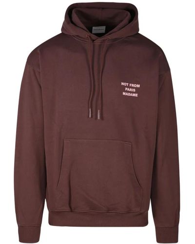 Drole de Monsieur Wein hoodie sweatshirt - Rot