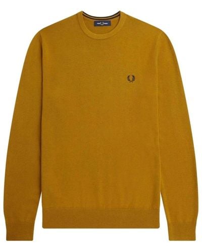 Fred Perry Sweatshirts - Yellow