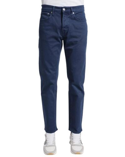 Department 5 Slim-Fit Trousers - Blue