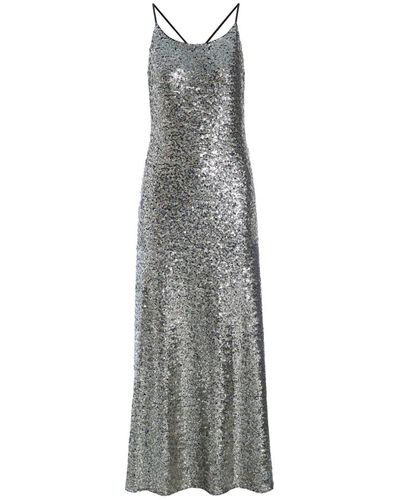 Dea Kudibal Simias-platinum vestito con spalline - Grigio
