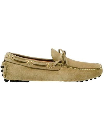 Car Shoe Loafers - Natural