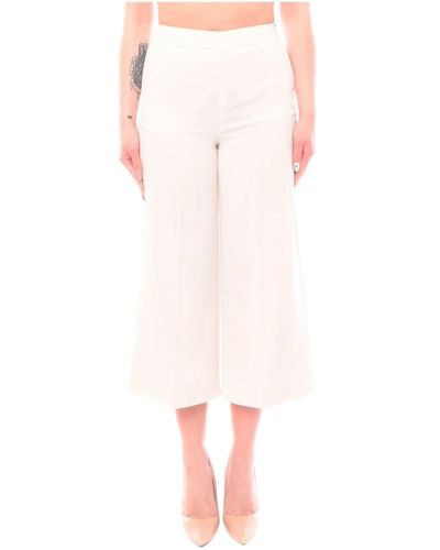 Marella Cropped Trousers - Pink