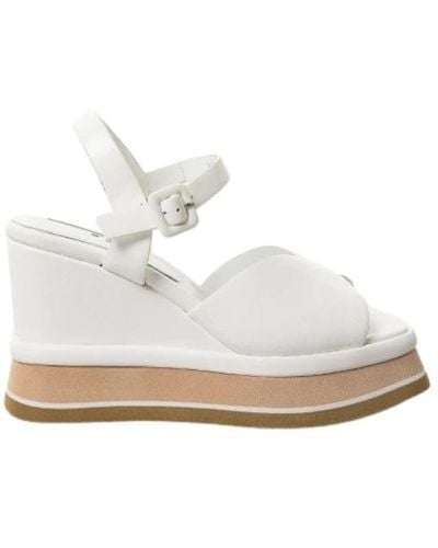Jeannot Wedges - White