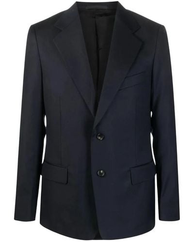 Lanvin Blauer formeller blazer mit klassischen details