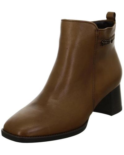 Ara Heeled Boots - Brown