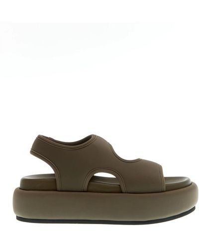 Strategia Flat Sandals - Green