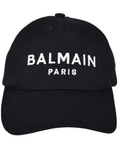 Balmain Cotton cap - Blu