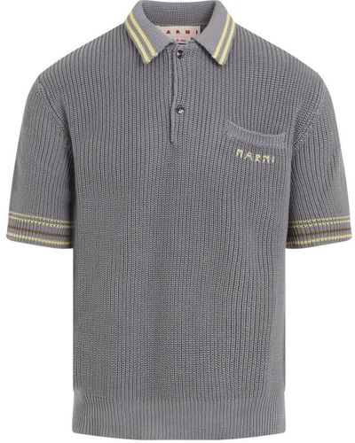 Marni Polo Shirts - Grey