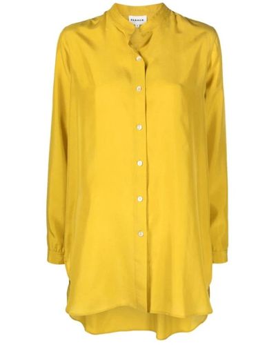 P.A.R.O.S.H. Shirt Dresses - Yellow
