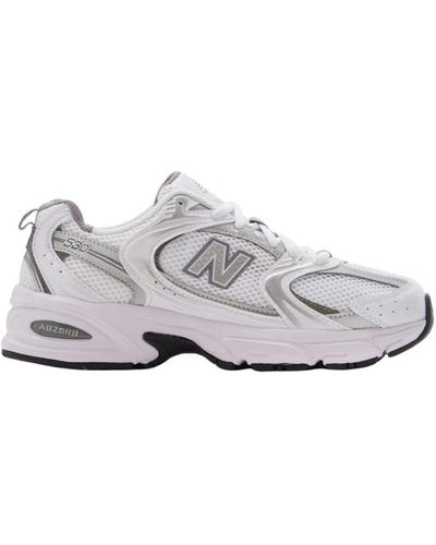New Balance 2022 bianco argento 530 sneakers - Weiß