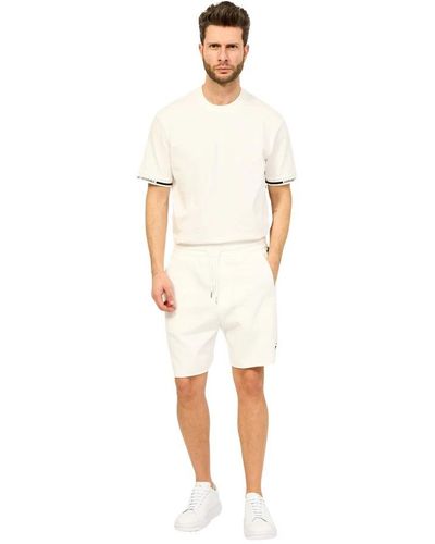 Armani Exchange Casual Shorts - White
