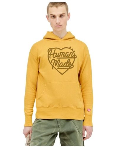 Human Made Sweatshirts & hoodies - Gelb