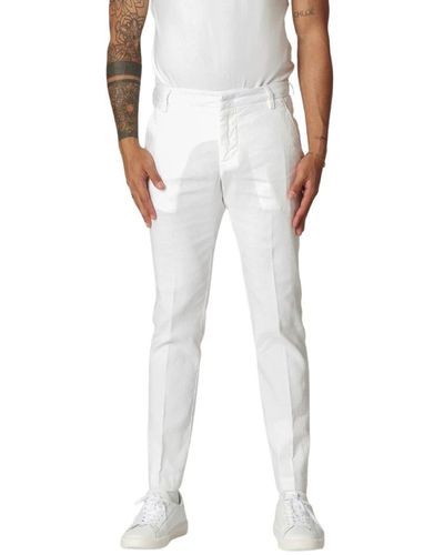 Entre Amis Cropped Pants - White