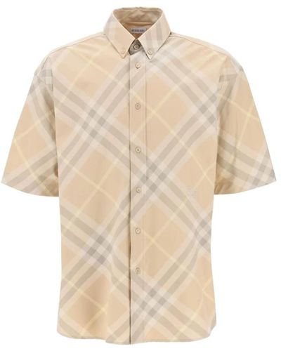 Burberry Shirts > casual shirts - Neutre