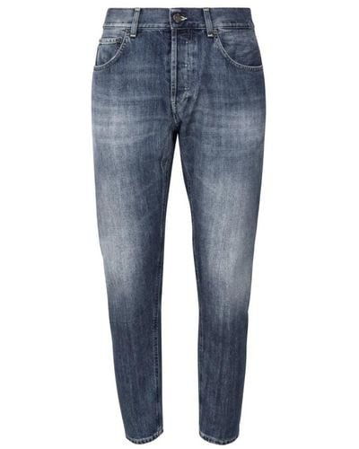 Dondup Slim fit blaue jeans made in italy