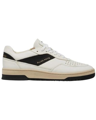 Filling Pieces Ace sneakers in pelle con punta perforata - Bianco