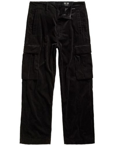 G-Star RAW Trousers > straight trousers - Noir