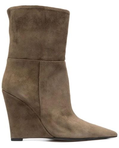 ALEVI Heeled Boots - Brown