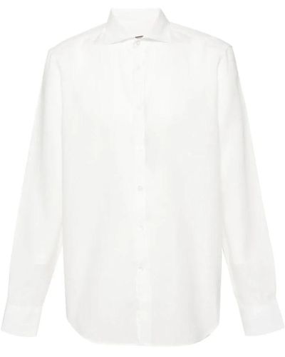 Canali Casual shirts - Weiß