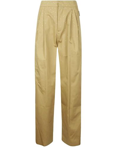 AZ FACTORY Trousers > wide trousers - Jaune