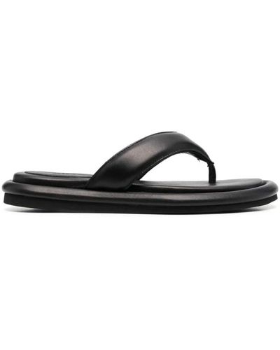 Gia Borghini Shoes > flip flops & sliders > flip flops - Noir