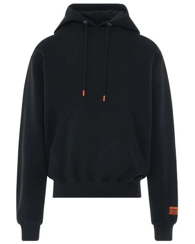 Heron Preston Baumwoll-hoodie-sweatshirt mit logo-detail - Schwarz