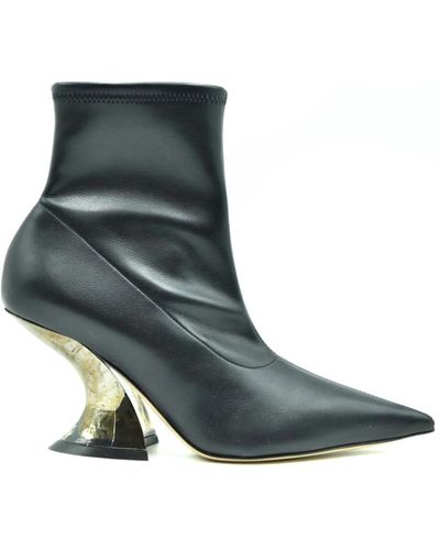 Casadei Heeled Boots - Grey