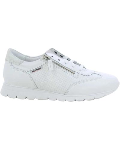 Mobils Zapatos blancos donia z4 para mujer