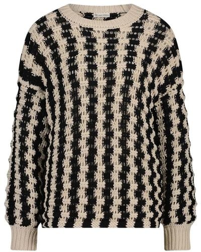 Jane Lushka Round-neck knitwear - Negro