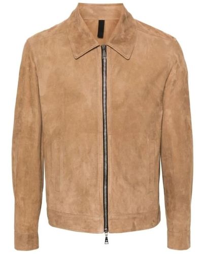 Tagliatore Leather Jackets - Natural