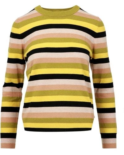 Pennyblack Acogedor suéter con patrón cuccia - Amarillo