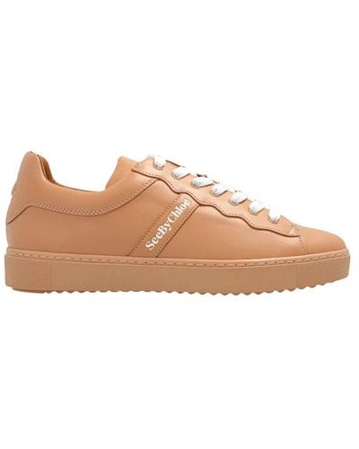 See By Chloé Leather sneakers - Marrone