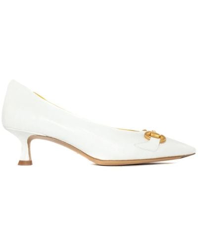 Mara Bini Court Shoes - White