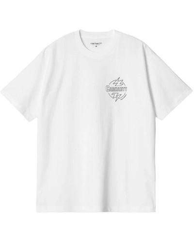 Carhartt Kurzarm t-shirt - Weiß