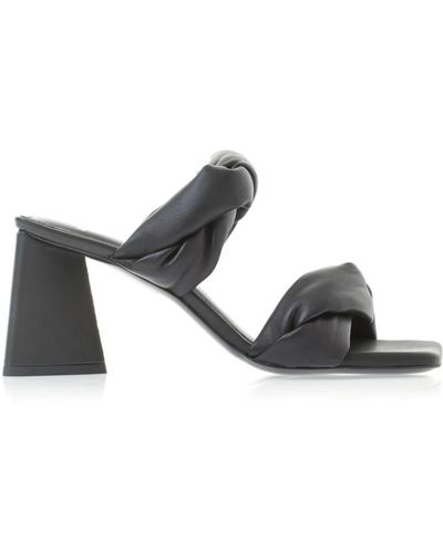 Nubikk Shoes > heels > heeled mules - Noir