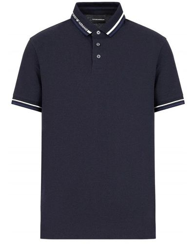 Emporio Armani Polo Shirts - Blue
