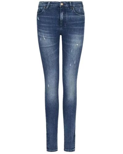 Armani Exchange 5 Taschen Jeans - Blau